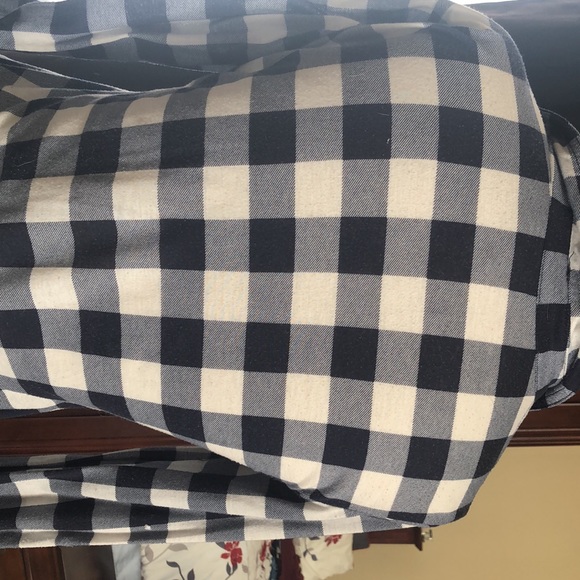 Blue and White Flannel - Picture 3 of 4